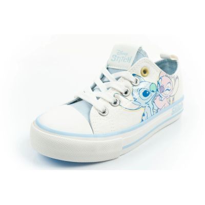 3. Leomil Kinder-Sportschuhe Stitch Sneakers bequem hellweiß