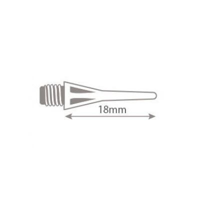 5. Softip Harrows Ersatz-Mikro-Dartspitzen, 100 Stück