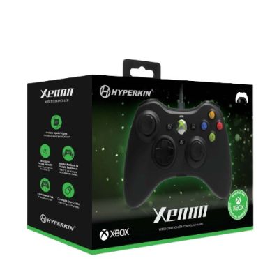 4. Hyperkin M01368-BK Gamecontroller Schwarzer USB-Gamepad Xbox One, Xbox Series S, Xbox Series X