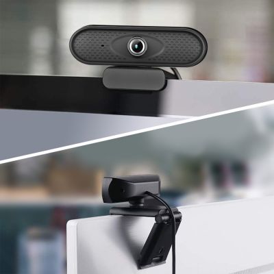 5. NANORS USB-Webcam HD 1080P (1920x1080) mit integriertem Mikrofon, Kabellänge 1,7 m, 25 FPS, RS680