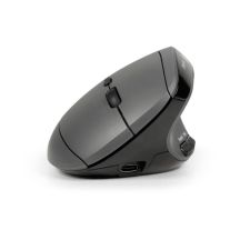 BakkerElkhuizen MidWay-Büromaus, rechtsseitig, kabellos (RF), Bluetooth, USB Typ-C, optisch, 2400 DPI