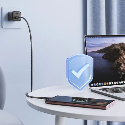 11. Joyroom Surpass Series A11 USB-A / USB-C 3A Kabel 1,2 m - Schwarz
