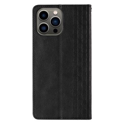 6. Magnet Strap Case für iPhone 12 Pro Max Tasche Wallet + Mini Lanyard Pendant Schwarz