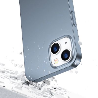 6. Joyroom 360 Full Case Cover für iPhone 13 Back & Front Cover + Tempered Glass Grau (JR-BP927 Anlauffarben)