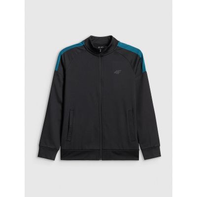 8. Normales Sport-Sweatshirt ohne Kapuze für Jungen 4F 4FJRSS26TFSWM0991-20S