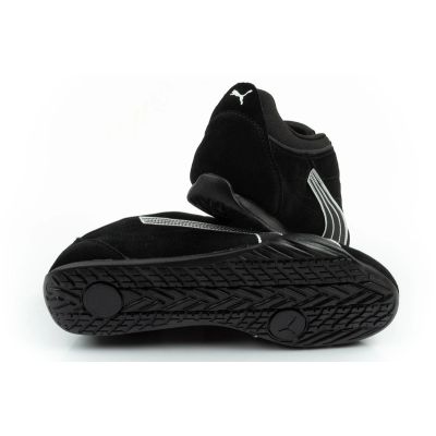 6. Puma Damen-Sportschuhe Catch Soleil SD, modisch, schwarz, Naturleder