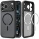 2. Spigen Ultra Hybrid MagSafe Hülle für iPhone 18 Pro Max / 17 Pro Max – Frostschwarz