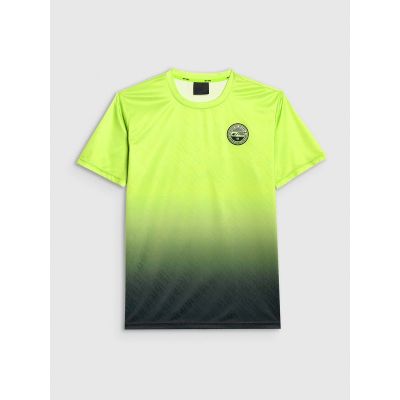 8. Schnelltrocknendes Herren-T-Shirt mit Print 4F x Robert Lewandowski 4F RL9SAW25TTSHM3358-45N