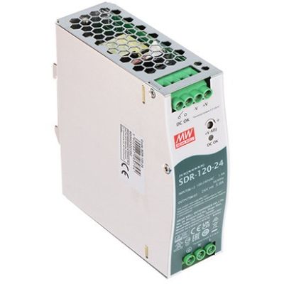 Mean Well SDR-120-24 Schaltnetzteil