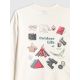 9. Damen Langarmshirt mit Print, regulär, Größe 4F 4FRSS26TSWSF2834-11S