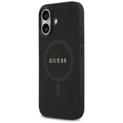 2. Guess Saffiano Classic Logo MagSafe Hülle für iPhone 17 - Schwarz