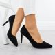 2. Schwarze Wildleder-Stiletto-Pumps von Sergio Leone 1339
