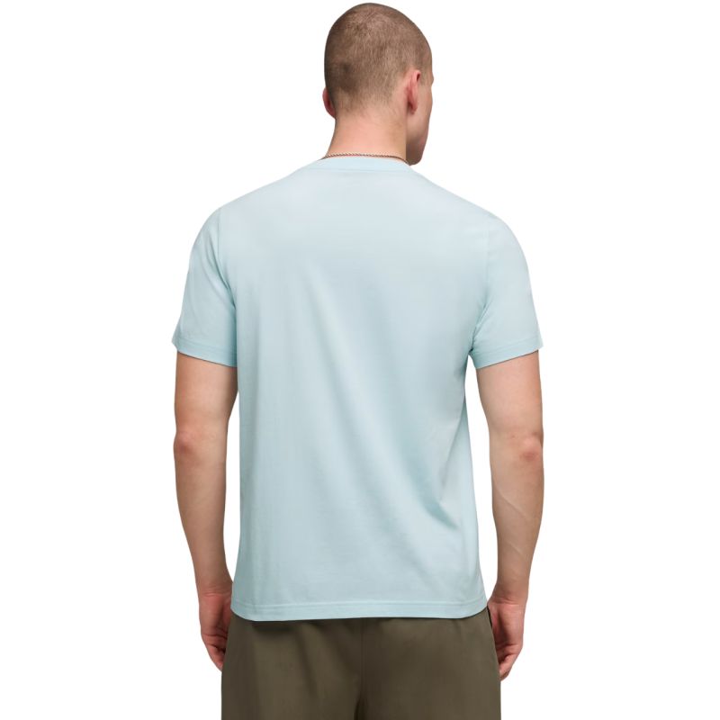 4. Puma Herren ESS Small No. 1 Logo T-Shirt (Hellblau) 682535 48
