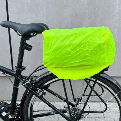 15. Wozinsky Fahrrad-Gepäckträgertasche mit Schultergurt, 9 l (Regenschutz inklusive), Schwarz (WBB22BK)