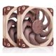 Noctua NF-A12X25 G2 PWM SX2-PP Computer-Kühlsystem Gehäuselüfter 12 cm Beige 2 Stück.