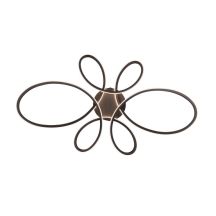 LED-Deckenleuchte Fly 83 cm 3000 K Matt BL