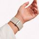 7. Tech-Protect Nylon-Sportarmband für Apple Watch 44 / 45 / 46 / 49 mm – Beige