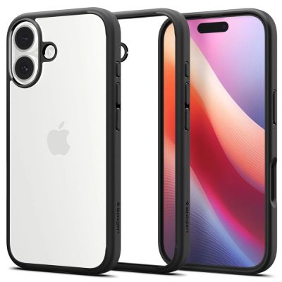 8. Spigen Ultra Hybrid Case für iPhone 17 - Mattschwarz