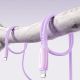 9. Joyroom S-A59 Vibrant Series 30W USB-C - Lightning Kabel 1,2 m - lila