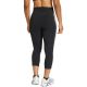 3. adidas Damen 3/4 Optime Essentials Workout Leggings mit 3 Streifen, Schwarz, KE6062