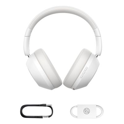 6. Baseus Bass 30 Max On-Ear-Bluetooth 5.3-Funkkopfhörer – Weiß