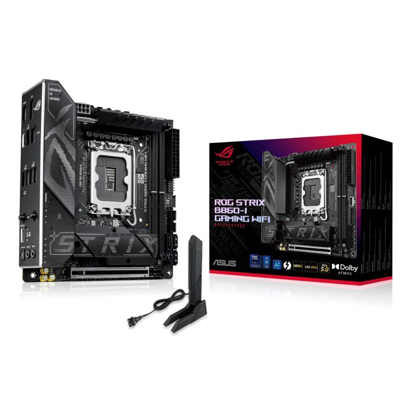 33. ASUS ROG STRIX B860-I GAMING WIFI Intel B860 LGA 1851 (Sockel V1) Mini-ITX