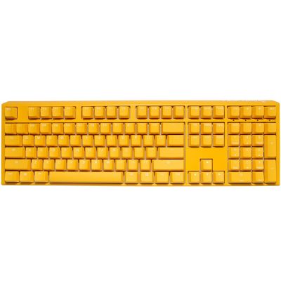 Ducky One 3 MINI Gelbe GATA-1746 RGB LED Gaming-Tastatur - MX-Clear (US)
