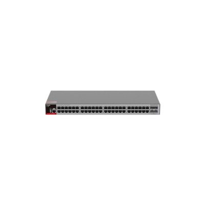 12. Ruijie L2+ Managed Switch | 48 x 1-Gbit-Ports + 4 x 2,5-Gbit-SFP-Ports | 2 Lüfter, 1 integriertes Netzteil | Rackmontage