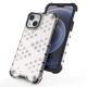 8. Honeycomb Handyhülle Schutzhülle mit TPU Rahmen für iPhone 13 mini schwarz