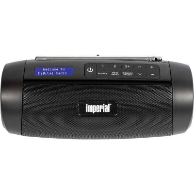 Imperial DABMAN GO Radio mit DAB+/FM, schwarz