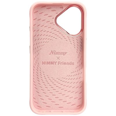 3. Nimmy Glasses Cool Cat MagSafe Case für iPhone 16 - Rosa