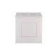 5. Digitus DYNAmic 19" 12U 600x600 Wand-Netzwerkschrank, Glastür, grau, ungeteilt, montiert, 60 kg