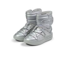 Fila Superbubble Boot Winterstiefel Stiefeletten Grau Damen Sport isoliert
