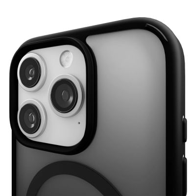 4. Puro Gradient MagSafe Silikonhülle für iPhone 16 Pro Max – Schwarz