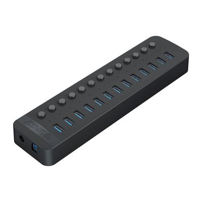 2. Orico CT2U3-13AB 13x USB-A 3.0 Hub mit Schaltern - Schwarz