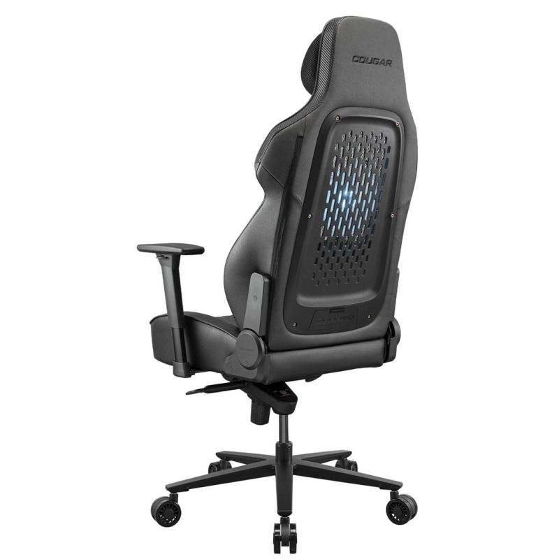 8. COUGAR CGR-ARP-BLB Universal-Gaming-Stuhl, gepolsterter Sitz, Schwarz, Orange