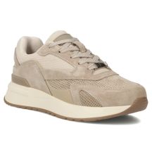 Ledersneaker, Wildleder, beige Schuhe, Filippo DP7728/26