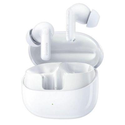 Baseus Bass BP1 True Wireless Stereo (TWS) In-Ear Bluetooth-Headset für Anrufe und Musik, Weiß