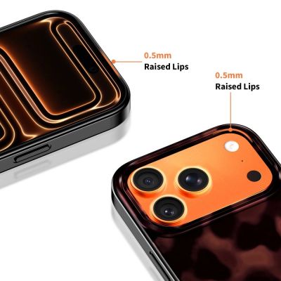 6. Tech-Protect Lamano MagSafe Hülle für iPhone 17 Pro - Schwarz und Rot