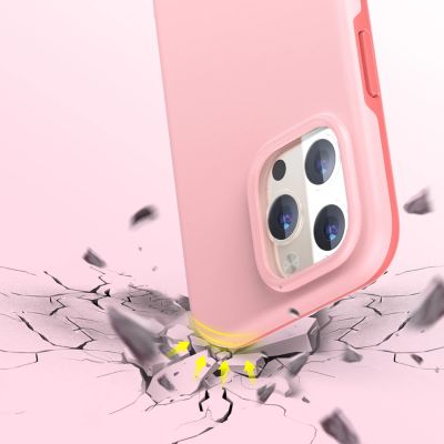 3. Choetech MFM Anti-Drop Case Hülle für iPhone 13 Pro Max rosa (PC0114-MFM-PK)
