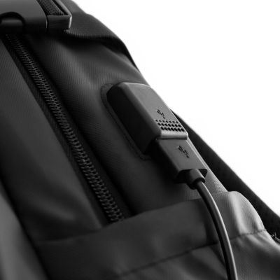 31. Wozinsky WPW-20L Reiserucksack mit Laptopfach, 40 x 20 x 25 cm, für Gepäckaufbewahrung – Schwarz