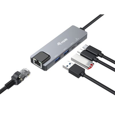 7. USB Equip 133496 Adapter USB 3.2 Gen 1 (3.1 Gen 1) Typ-C Grau