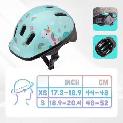 14. Meteor Pony Jr. 17437 Fahrradhelm KS06 S 48-52 cm 