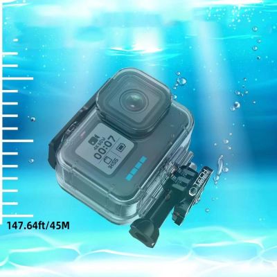 3. Tech-Protect GA200 Wasserdichtes Gehäuse für GoPro Hero 9 / 10 / 11 / 12 - Transparent