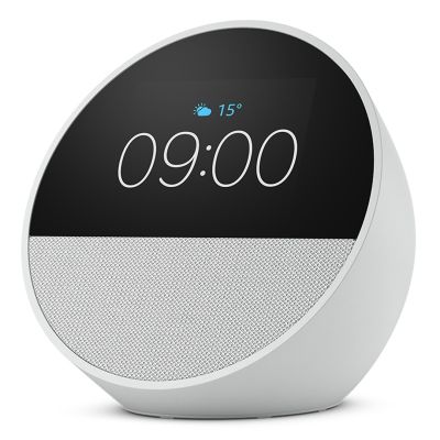 2. Amazon Echo Spot (2024) Gletscherweiß