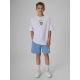 4. Locker geschnittenes Jungen-T-Shirt mit Aufdruck 4F 4FJRSS26TTSHM4276-10S