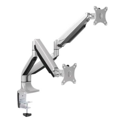 4. LogiLink BP0043 Monitorhalterung/Ständer für 81,3 cm (32") Monitore, Aluminium-Tischplatte