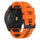 3. Tech-Protect IconBand Pro Armband für Garmin Fenix ​​​​3 / 5X / 3HR / 5X Plus / 6X / 6X Pro / 7X – Orange & Schwarz