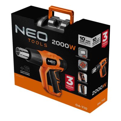 5. NEO HEAT GUN 2000W LCD HEIZGERÄT 2000W