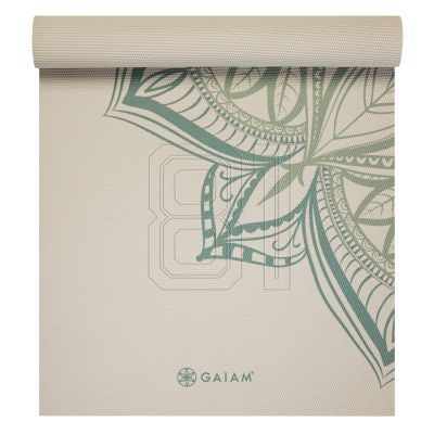 2. Gaiam Vintage Green Point Yogamatte 5MM 64949